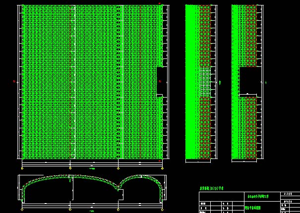 樟树驻马店确山县白云山料场网架