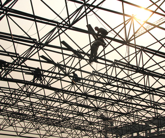 樟树厂房网架安装